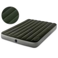 Матрас флокированный DURA-BEAM DOWNY AIRBED 137х191х25см со встроенным ножным насосом INTEX 64762