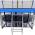 Батут i-JUMP 10ft 3,06м с нижней сетью и лестницей (blue)
